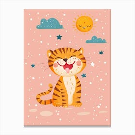 Cute Tiger Canvas Print