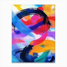 Colorful Background In Abstract Canvas Print