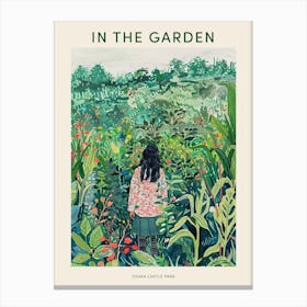 In The Garden Poster Osaka Castle Park Japan 2 Canvas Print