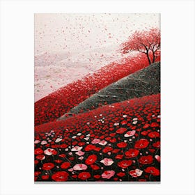 Poppies 124 Canvas Print