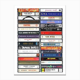 1992 Music - Cassette Print - Born in '92 Canvas Print