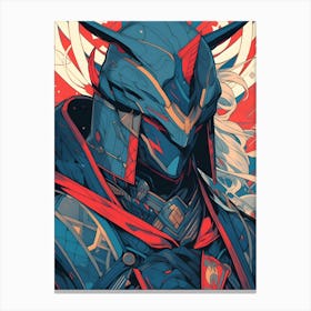 Samurai Warrior Anime Canvas Print