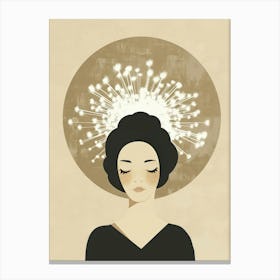 Zen Woman Canvas Print