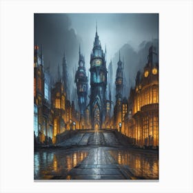 Fantasy City Canvas Print