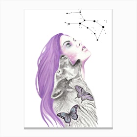 Written In The Stars Canvas Print