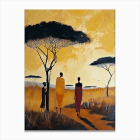 African Landscapes Canvas Print