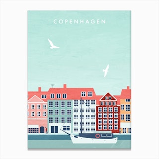 Copenhagen Canvas Print