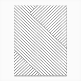 Modern Geometric Lines A Canvas Print