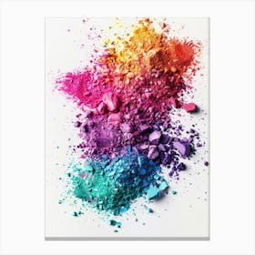 Colorful Pigments Canvas Print