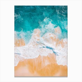 Sand And Ocean Canvas Print