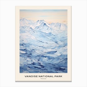 Vanoise National Park France 1 Poster Canvas Print