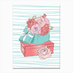 Flower Box Canvas Print