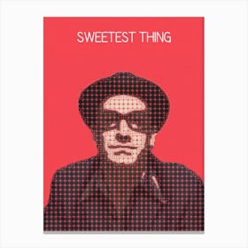 U2 Sweetest Thing Bono Canvas Print
