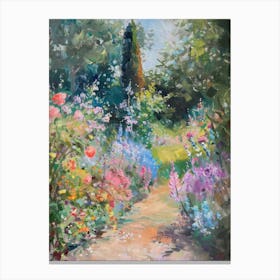  Floral Garden Wild Garden 6 Canvas Print
