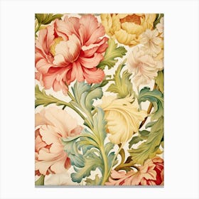 Floral Wallpaper 53 Canvas Print