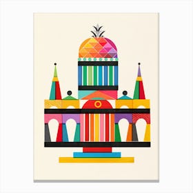 Pineapple Cathedral Canvas Print