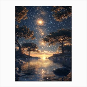 Starry Night 111 Canvas Print