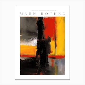 Abstract By Mark Rothko Stampe su tela