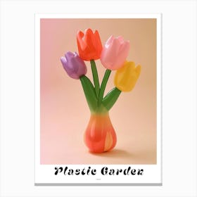 Dreamy Inflatable Flowers Poster Tulip 3 Canvas Print