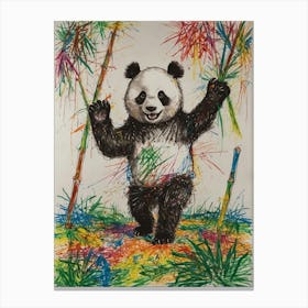 Panda Bear 22 Canvas Print