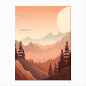 Landscape Painting 2 Canvas Print