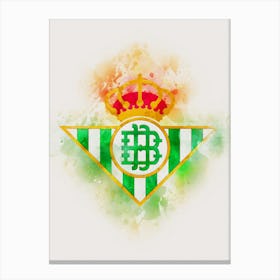 Real Betis Painting 1 Canvas Print