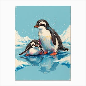 Penguins 1 Canvas Print