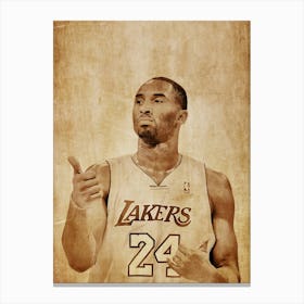 Kobe Bryant Canvas Print