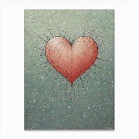 Heart Of Glass Canvas Print