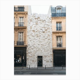 Paris Book Building Canvas Print