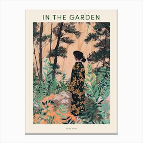 In The Garden Poster Nara Park Japan 1 Canvas Print