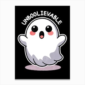 Unboolievable Ghost 1 Canvas Print