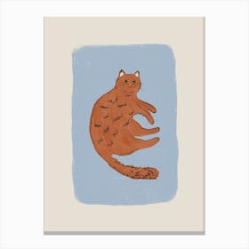 Ginger Cat Canvas Print