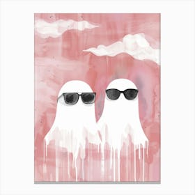 Ghosts 4 Canvas Print