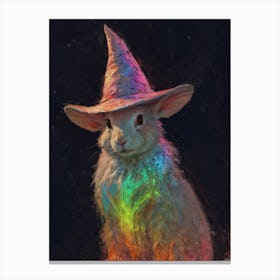 Rabbit In A Hat 1 Canvas Print