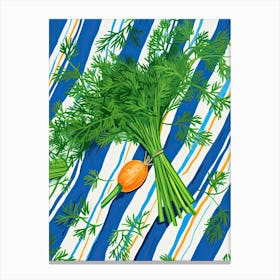 Dill Summer Illustration 8 Canvas Print