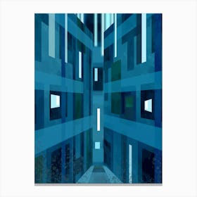 Alleyway Abstract Canvas Print