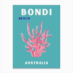 Bondi Beach Australia Canvas Print