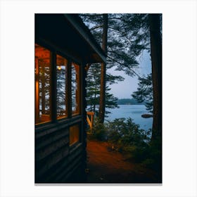 Cabin In The Woods 9 Canvas Print