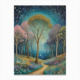 The Night Woods Canvas Print