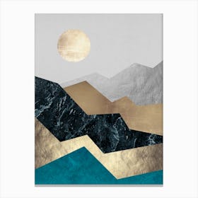 Collage landscape 15 Canvas Print