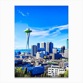 Seattle 1  Photography Canvas Print
