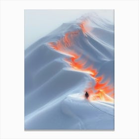 Lava Flow Canvas Print