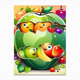 Fruit Mania Canvas Print