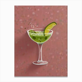 Cocktail In A Glass 1 Canvas Print