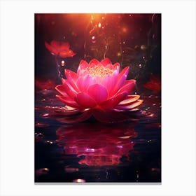 Lotus Flower 4 Canvas Print