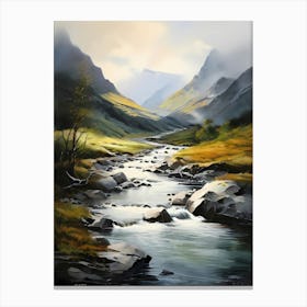 Scottish Mountains 1 Canvas Print