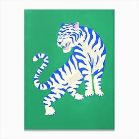 White Tiger 5 Canvas Print