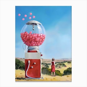 Gumball Machine Canvas Print