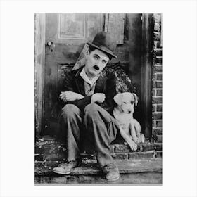 Charlie Chaplin Canvas Print